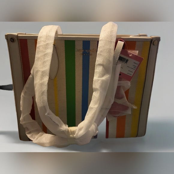Kate Spade Vibrant Striped Tote - Picture 2 of 9